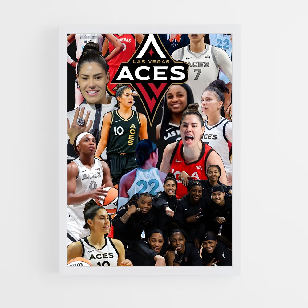 Poster Les Aces de Vegas – affiche Basketball (vue 3)
